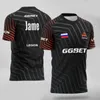 Men's T Shirts CS GO AVANGAR Team Uniform Jersey Fans T-shirt Men Women Customized Name Tee Shirt Clothing