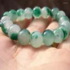 Strand Natural Crystal 10mm Rock Aquatic Agate Beads Tibetan Buddha Prayer Mala Bracelet For Woman Buddhist Jewelry