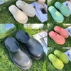 2023 Brand Designer Sandal Women Man Platform Perforated Sandals Slippers Made of Transparent Materials Fashionable Sexy Lovely Sunny Beach Woman 35-43