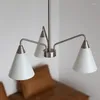 Pendant Lamps Nordic Design Metal Lampshade Chandelier Home Lighting Indoor Bedroom Living Room Dining Table Branch Iron Ceiling Light