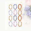 Flores decorativas Garland Party Hawaiian Leis Favors Flower Tropical Colar Hawaii pescoço capacete de Bruffled Lei Wrinal