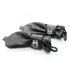 Fashion-Moft Leather Fist Mitts handskar med lås och D-ringar hand återhållsamhet Mitten Pet Rollspel Fetisch Costume2743