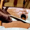 Tote Designer bag Borsa di lusso borsa personalizzata completamente fatta a mano doppia giunzione in pelle pelle speciale importata originale hardware di placcatura 22K avanzato Borsa per banchetti