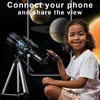 Professional Astronomical Telescope Powerful Monocular Long Range Binoculars Moon Space Planet Observation Gifts for Kid