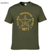 Men's T Shirts Soviet Russian Tee Mosin Nagant Rifle Sniper Mens Fashion Cotton T-shirt Tees Tops