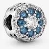 925 Sterling Silver Pandora Charm Design Inlagd kärleksarmband Pärlade delar Lätt lyxigt temperament Klassisk smycken gratis leverans