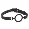 Massage seksspeeltjes voor koppels volwassenen spellen erotische accessoires van fetisj BDSM siliconen gag ring met verstelbare bondage -riem sexyshop