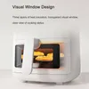 フライヤー2022 noyginalna xiaomi mijia smart air frytownica pro 4l ekran oled okno bezolejowe piekarnik 360°pieczenie mijia app contr