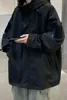 남자 재킷 일본 후드가있는 바지 남성 가을 느슨한 캐주얼 재킷