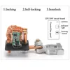 Nya 12V 250A Universal Battery Switch Relä Integrerad trådlös fjärrkontroll Koppling Avstängning av isolator Master Switchar