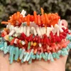 Beads Other Natural Colorful Irregular Coral Blue Pink White Spacer Chips For Jewelry Making Diy Necklace Bracelet AccessoriesOther