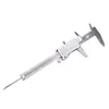 DHL 20st 150mm 6 "LCD Digital Vernier Caliper Elektronisk mätmikrometer Precision Tool Silver med låda