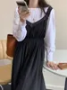 Arbeit Kleider Alien Kitty Frauen Süße Herbst Anzüge Weiß Lose OL Shirts Schwarz 2023 Dame Streetwear Slim Chic Mode Casual kleid