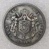 Italiaanse staten 1812/1813 5 Lire - Joachim Murat Silvertate Copy Coins