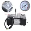 Nieuwe 60L/min 300W 150PSI Auto Luchtcompressor Band 12V Rvs Dubbele Cilinder Inflator High Power autoband Inflatie Pomp