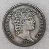 Italiaanse staten 1812/1813 5 Lire - Joachim Murat Silvertate Copy Coins