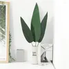 Декоративные цветы 1 шт. Искусственная птица райского растения поддельные пальмовые тропические банановые лист для внутреннего дома на открытом воздухе.