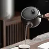 Diny Sets Metal Waterbottle Tea Maker Ceramic Teapot Japandi Decor Chinese retro banierij