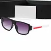 fashion luxury square sunglasses for men designer summer shades polarized eyeglasses White vintage oversized sun glasses of women male sun glass with box