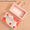 Gift Wrap 20pcs Cardboard Boxes Persimmon Pattern Drawer Box Macaron Cookie Candy Cake Packaging Christmas Wedding Party Favor