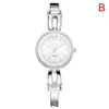 Orologi da polso Moda Donna Orologio casual semplice Elegante quadrante rotondo Cinturino in lega per ragazze Party K2