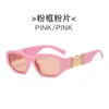Okulary 3A Yingtai 5018 Modna kwadratowa ramka okulary Designerskie okulary przeciwsłoneczne dla mężczyzn Kobiety 100% UVA/UVB z okularami w torbie Fendave