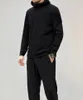 남성용 재킷 2023 봄과 가을 남성 감마 SL Anorak Iff Leaf Jacket Half Zip Quick-Dry Long Sleeve Coat Top Quality Casual