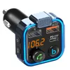 Electronics BT23 FM Verici Kablosuz Bluetooth 5.0 Elleçsiz Otomobil Kiti Sesli MP3 çalar Cype-C Type PD 20W+ QC3.0 Hızlı Şarj Cihazı