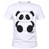 Camisetas masculinas de girafa 3d Men Originalidade verão fofo marca de boa qualidade tops de animais impressos de animais 93#