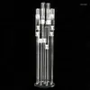 Candle Holders Product Wedding Decorations Tall Crystal Flower Stand With Clear Acrylic Holder For Table Decor Yudao996