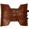 Waist Support Medieval Vintage Wide Belt Men Knight Armor Middle Ages Viking Pirate Accessories Steampunk Props Adult Fantasy Cosplay