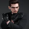 fashion Mens real Leather gloves leather GLOVE gift accessory whole from factory #3168350z