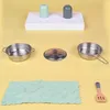 Simulación de niños de madera Mini cocina bebé juego de cocina casera juguetes