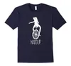 Herr t-skjortor män skjorta dat boi unicycle grod t-shirt-rt women tshirts