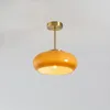 Подвесные лампы японские тихие стеклянные лампы скандинавский дизайнер Баухаус подвесной лампочек