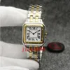 Factory Silver Rose Gold Damklocka 27mm Importerad kvartsurverk Santo Sapphire Diamond Urban Fashion High Quauilty Watches238N