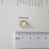 Серебряная игла золота с круглым цирконом простые серьги для шпильки для женщин серебряный цвет серег