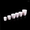 1piece Laboratory 5ml To 750ml Corundum Crucible 99% Alumina Ash Without Cover For Experiment