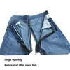 Frauen Shorts 2023 Sommer Stretch Hohe Taille Sexy Fett Hüfte Jeans frauen Unsichtbare Öffnen Gabelung Outdoor Bequeme Hosen