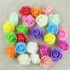 Fleurs décoratives 50 pièces/sac artificielle Rose Mini PE mousse tête de fleur à la main bricolage mariage décoration de la maison fête de fête fournitures1