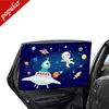 New Universal Car Sun Shade Cover UV Protect Curtain Side Window Parasole Cover per Baby Kids Cute Cartoon Car Styling
