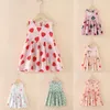 Abiti da ragazza Trendy Girls Casual Baby Clothes Summer Cute Dress Bambini Sundress Ropa Vestidos De Verano Playeros