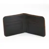 Wallets Men's Short Genuine Leather Male ID Card Holder Thin Purse Pocket Clamp Money Bags Man Retro Wallet Cluth Gift