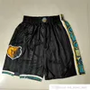 Memphis''Grizzlies''men Retro Basketball Shorts pocket Size S-2XL