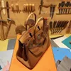 Tote Bag Luxe handtas Klassieke polstas volledig handgemaakte tas dubbele lederen splitsing origineel geïmporteerd speciaal leer premium 22K plating hardware bankettas