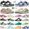 Outdoorschoenen voor heren dames plat laag Platform sneakers Sandrift Jarritos Panda Wit Zwart Gardenia Triple Pink UNC Medium Olive GAI herensneaker Joggen Wandelen