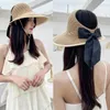 Wide Brim Hats Elegant Empty Top Hat Bucket Wavy Edge Sun Protection Fisherman For Outdoor Activities Camping ClimbingWide