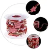 Christmas Decorations 1 Roll Decoration Ribbon Gift Wrapping Xmas DIY