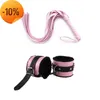 Massage Bdsm Bondage Kit Leather Handcuffs Sets with Whip Nipple Clamps Ball Gag Sex Toys for Women Couples Flirt Games Adult Product