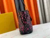 2 -bit set polka dot mönster tygväska handväska präglad långhandtag handväska lyxmor barnpaket designer pumpa formad hänge